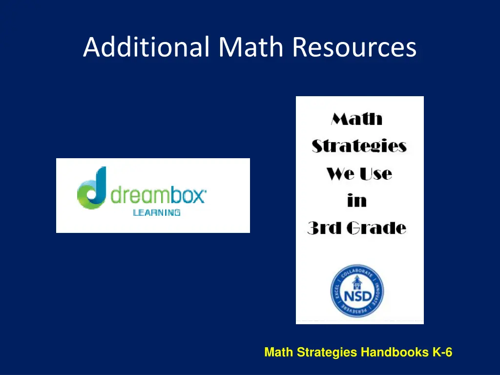 additional math resources