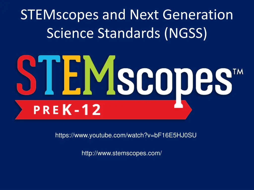 stemscopes and next generation science standards