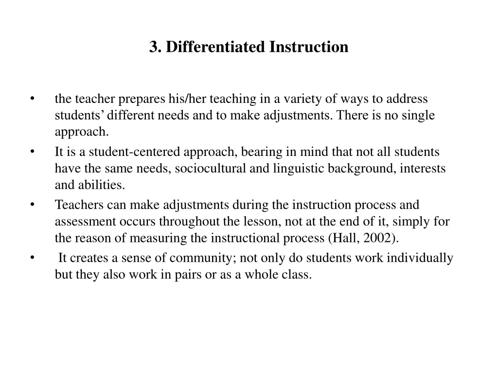 3 differentiated instruction