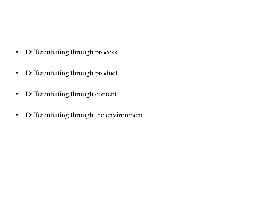 differentiating through process