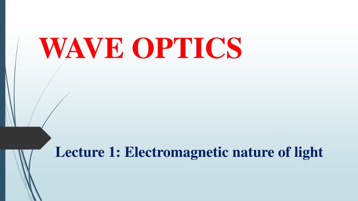 wave optics