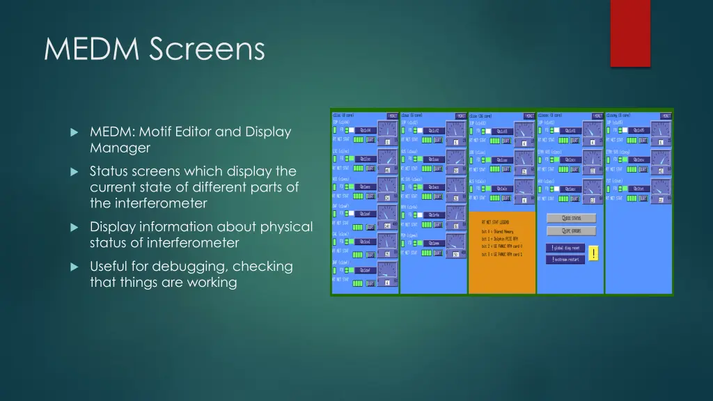 medm screens