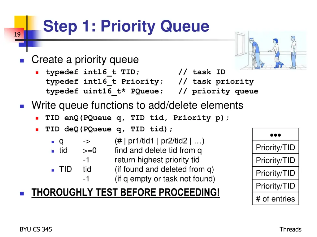 step 1 priority queue 1