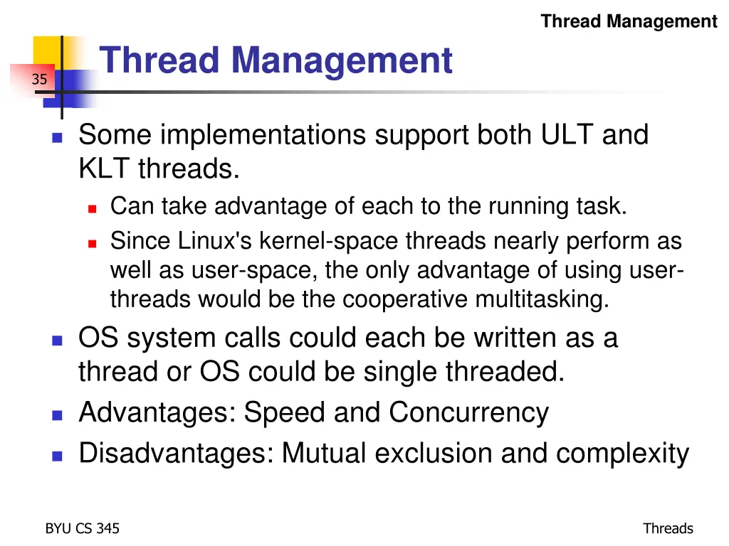 thread management 1