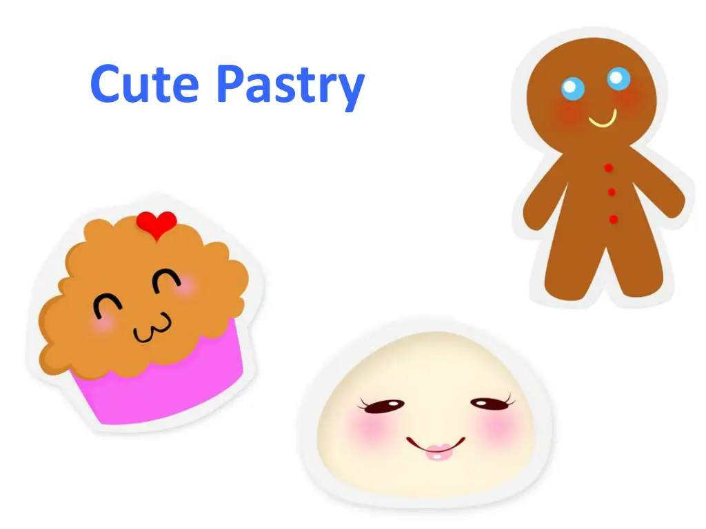 cute pastry