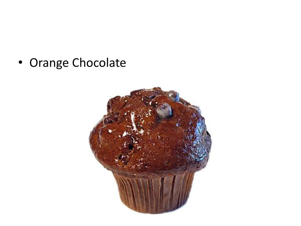 orange chocolate