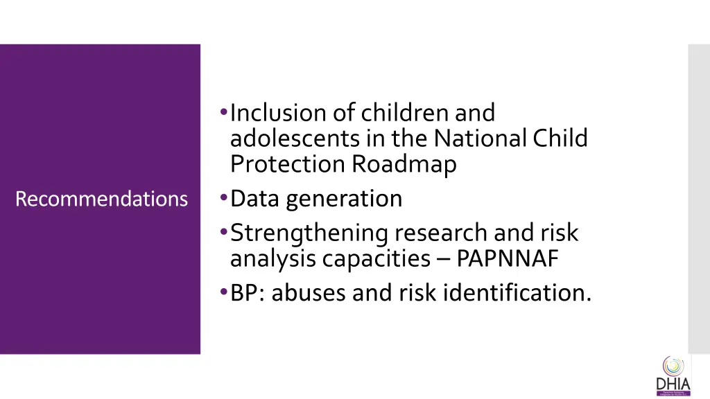 inclusion of childrenand adolescentsin