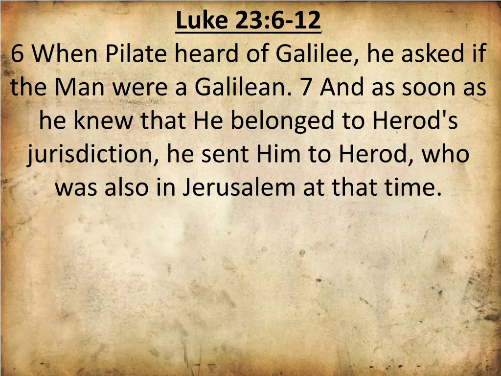 luke 23 6 12