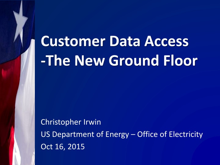 customer data access the new ground floor