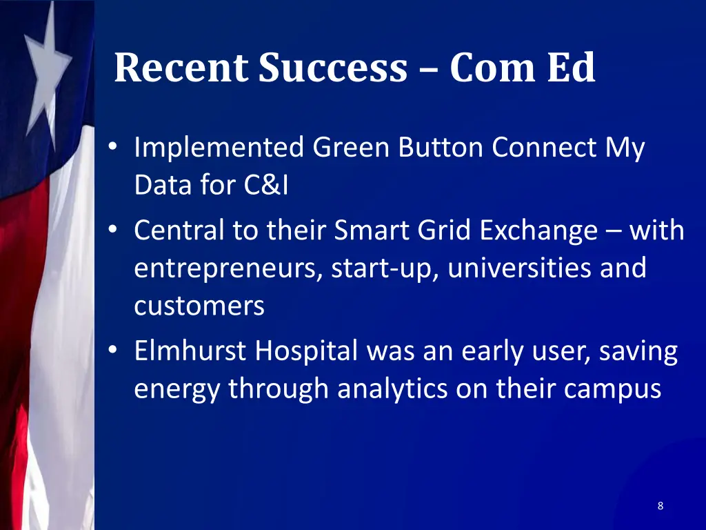 recent success com ed