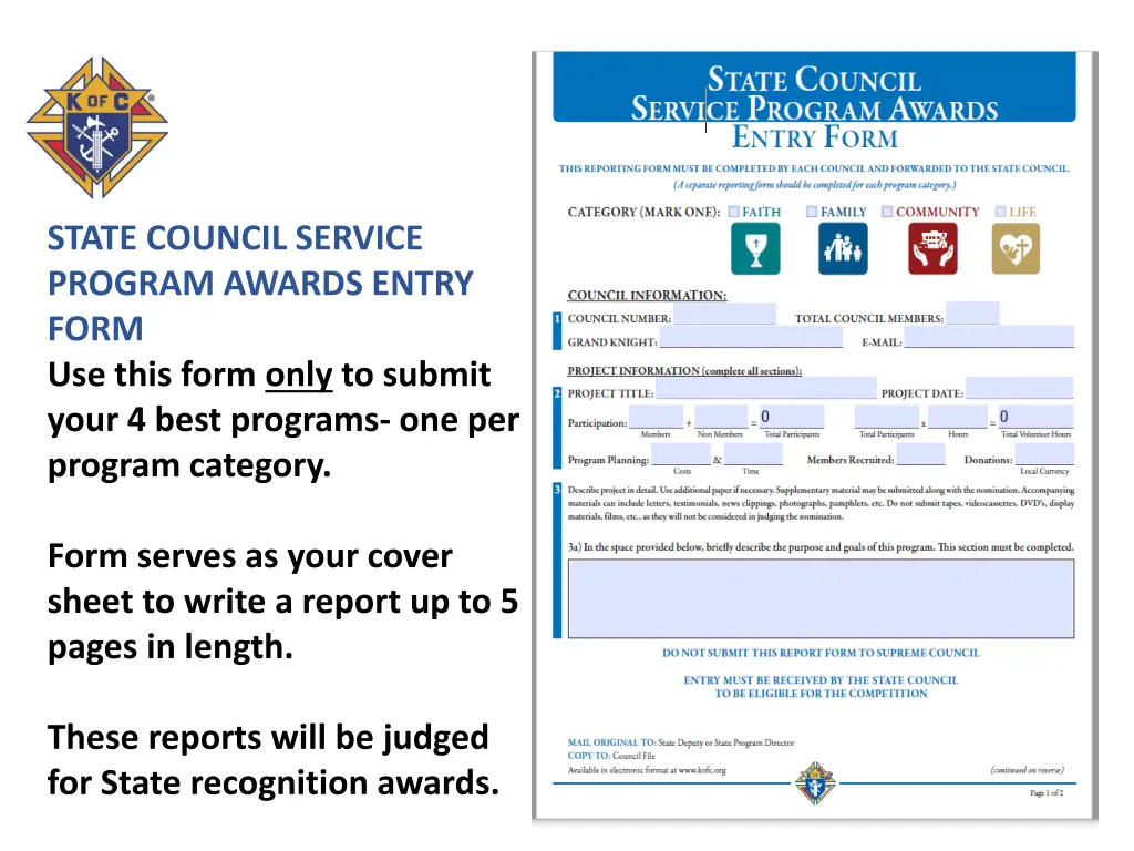 state council service program awards entry form 1