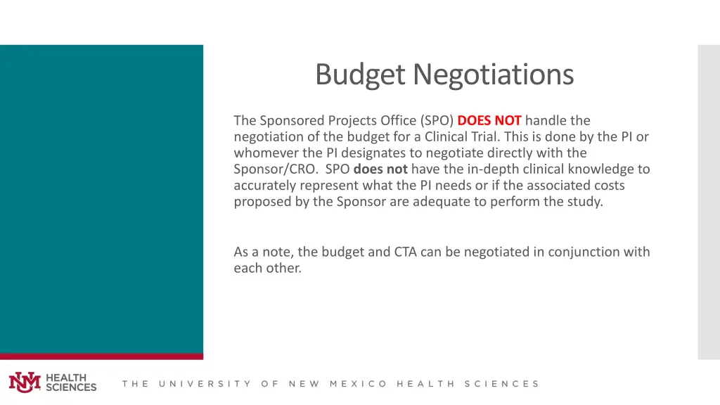 budget negotiations