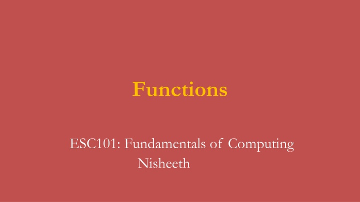 functions