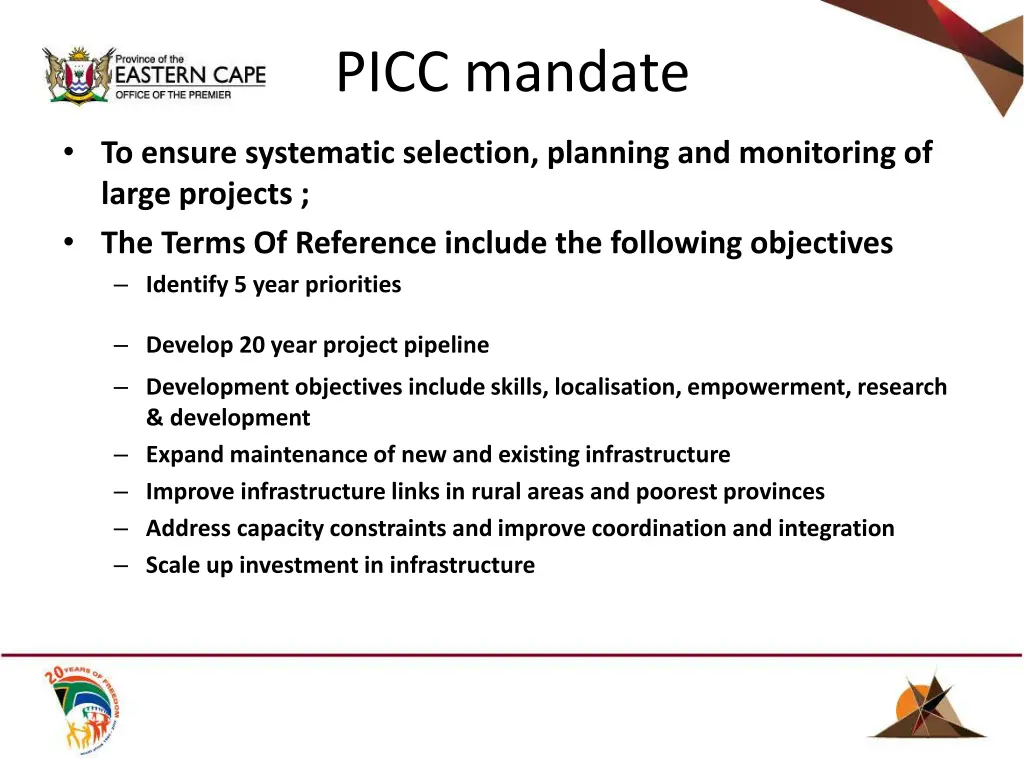 picc mandate