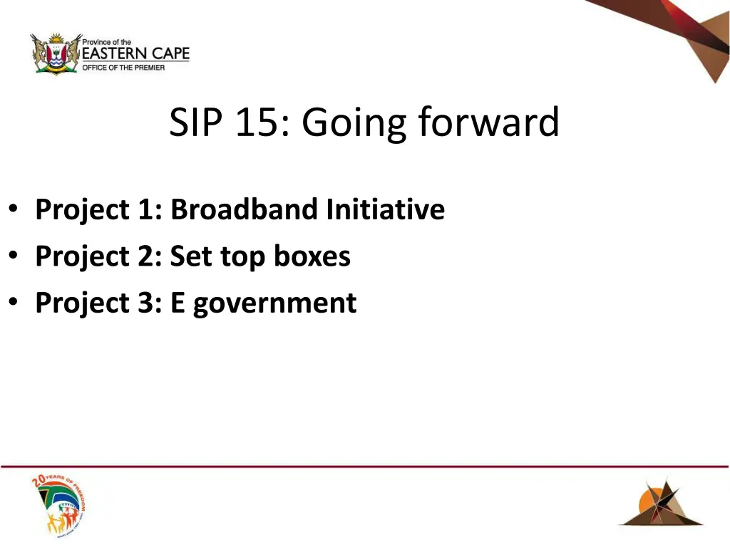 sip 15 going forward