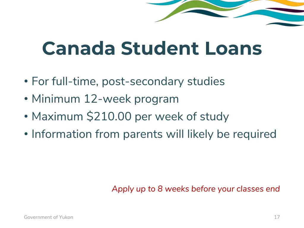 canada student loans