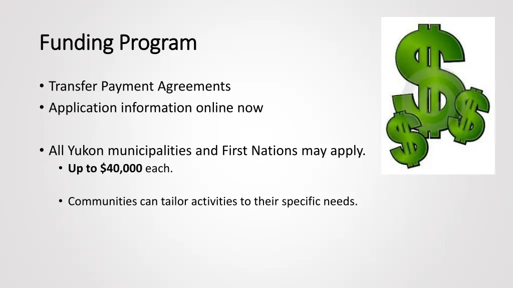 funding program funding program