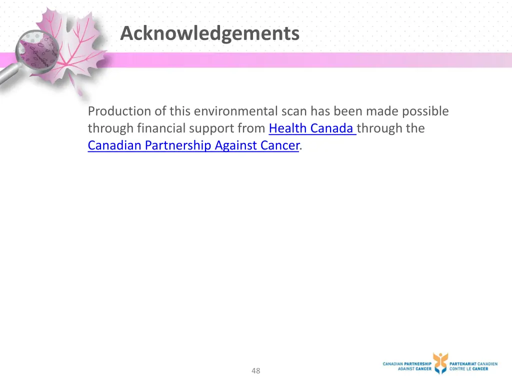 acknowledgements