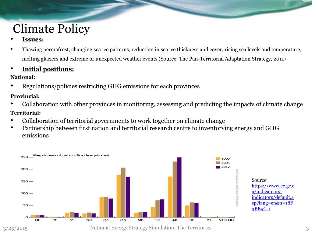 climate policy issues thawing permafrost changing