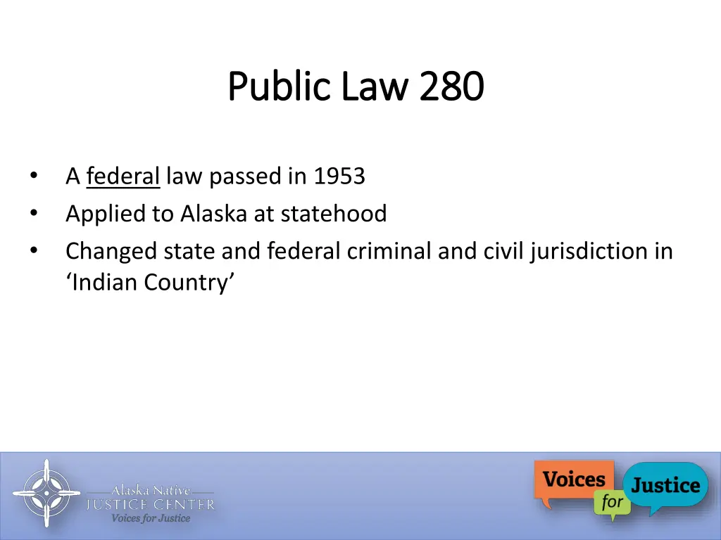 public law 280 public law 280