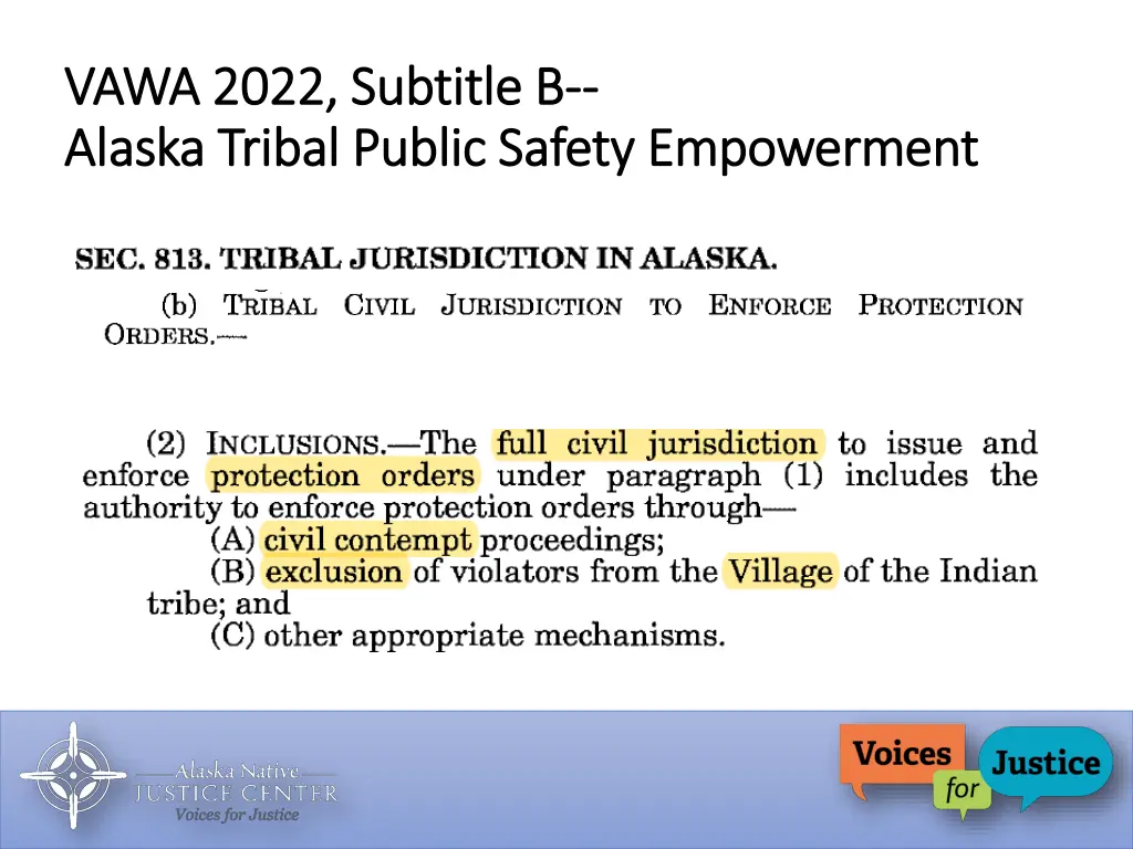 vawa 2022 vawa 2022 subtitle b alaska alaska 2