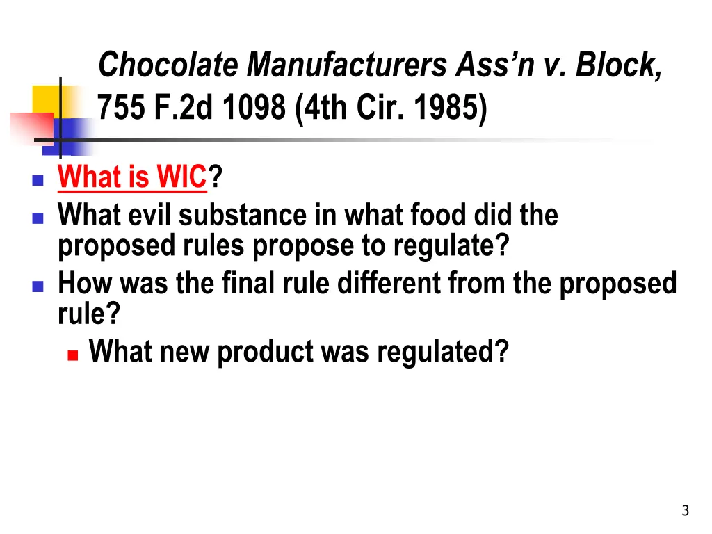 chocolate manufacturers ass n v block