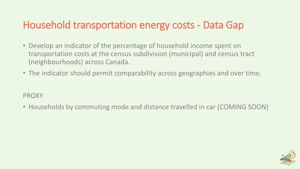 household transportation energy costs household