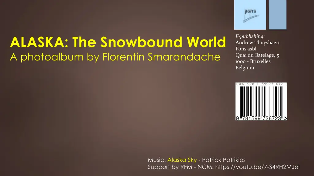 alaska the snowbound world a photoalbum