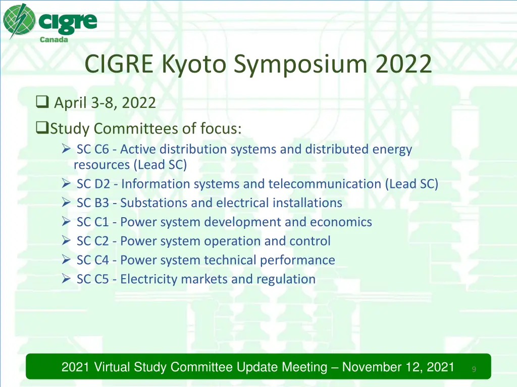 cigre kyoto symposium 2022