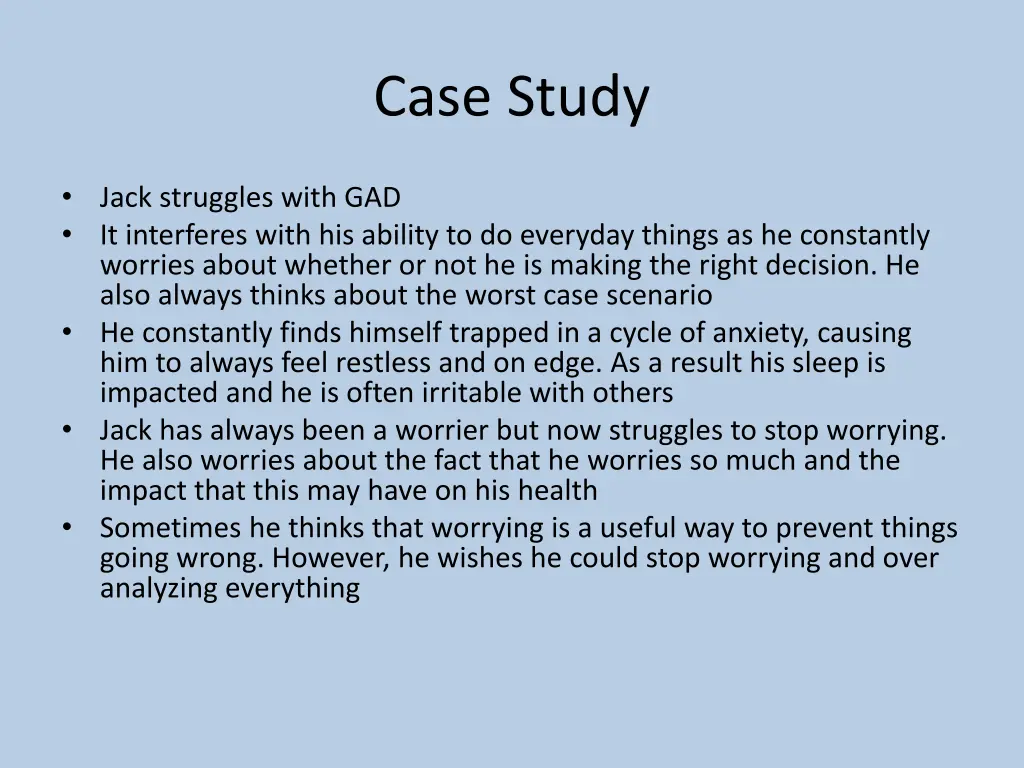 case study