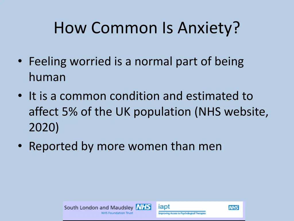 how common is anxiety