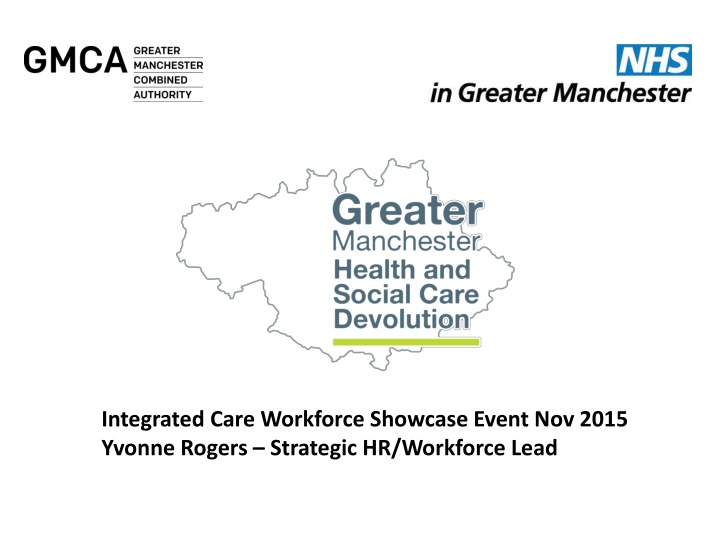 integrated care workforce showcase event nov 2015