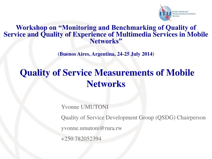 workshop on monitoring and benchmarking