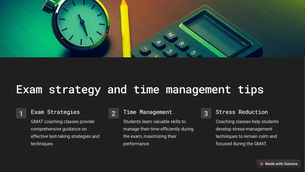 exam strategy and time management tips