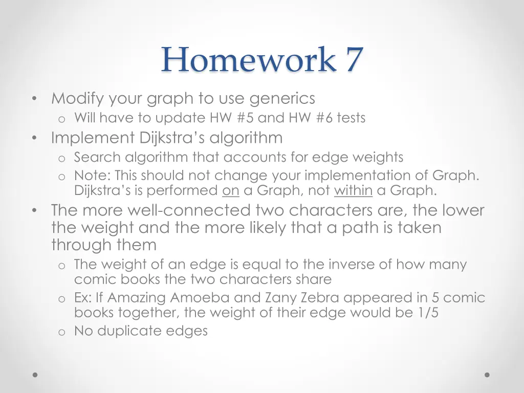 homework 7