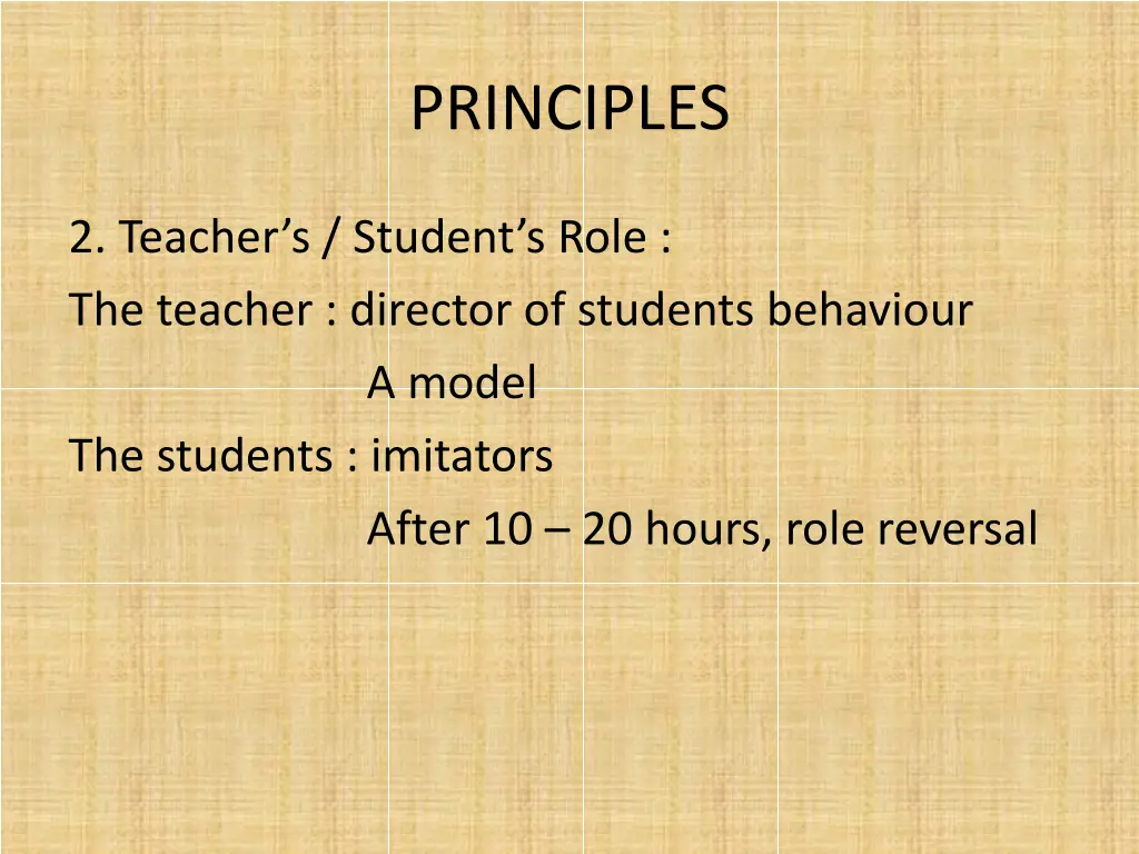 principles 1