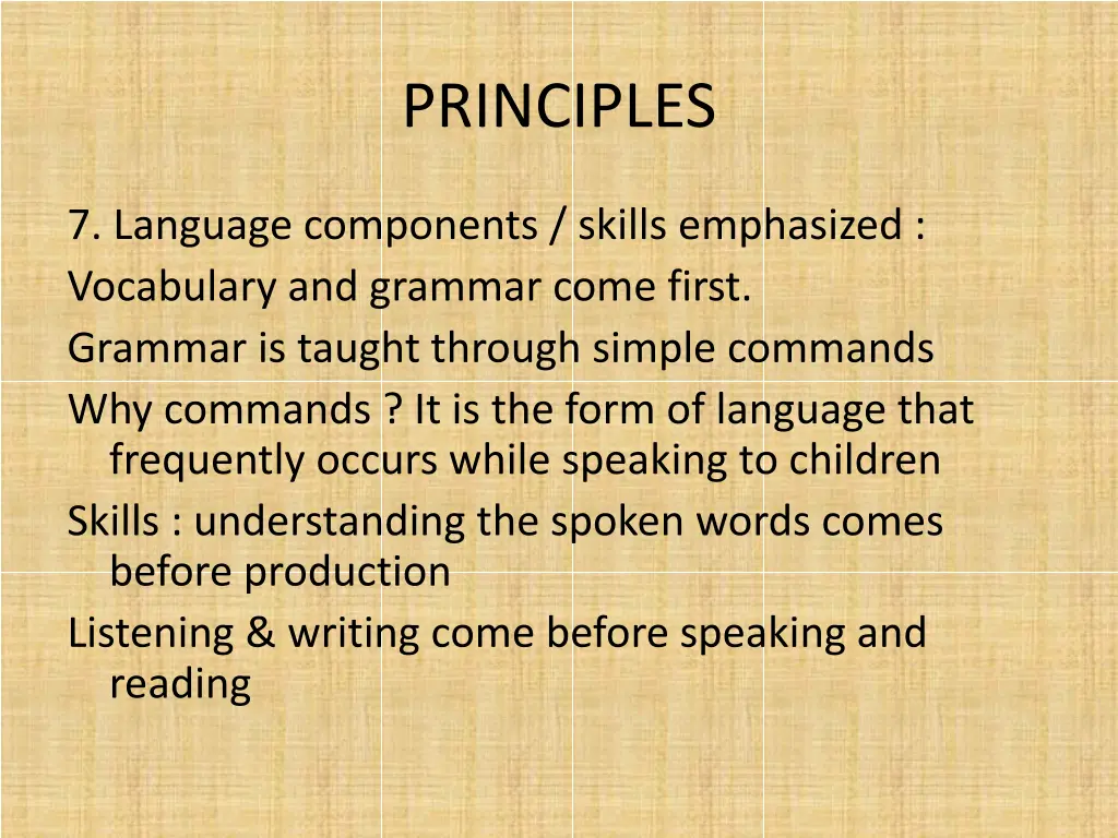 principles 4