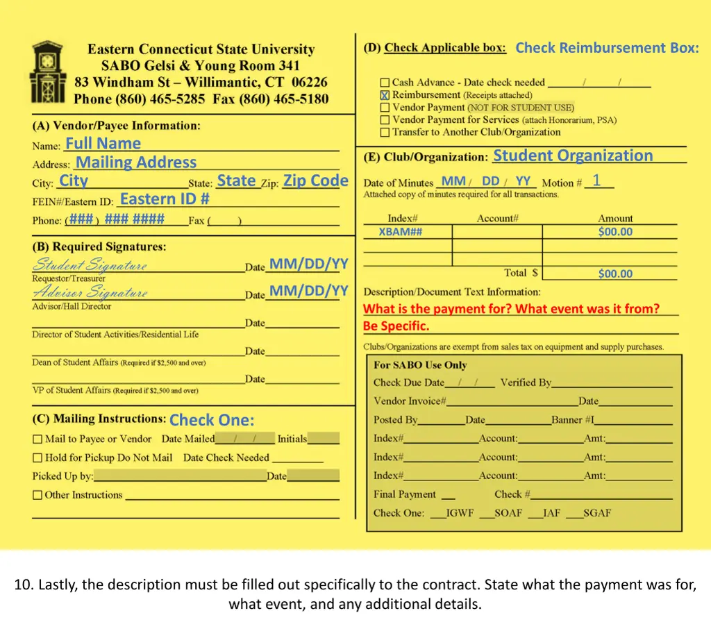 check reimbursement box 3