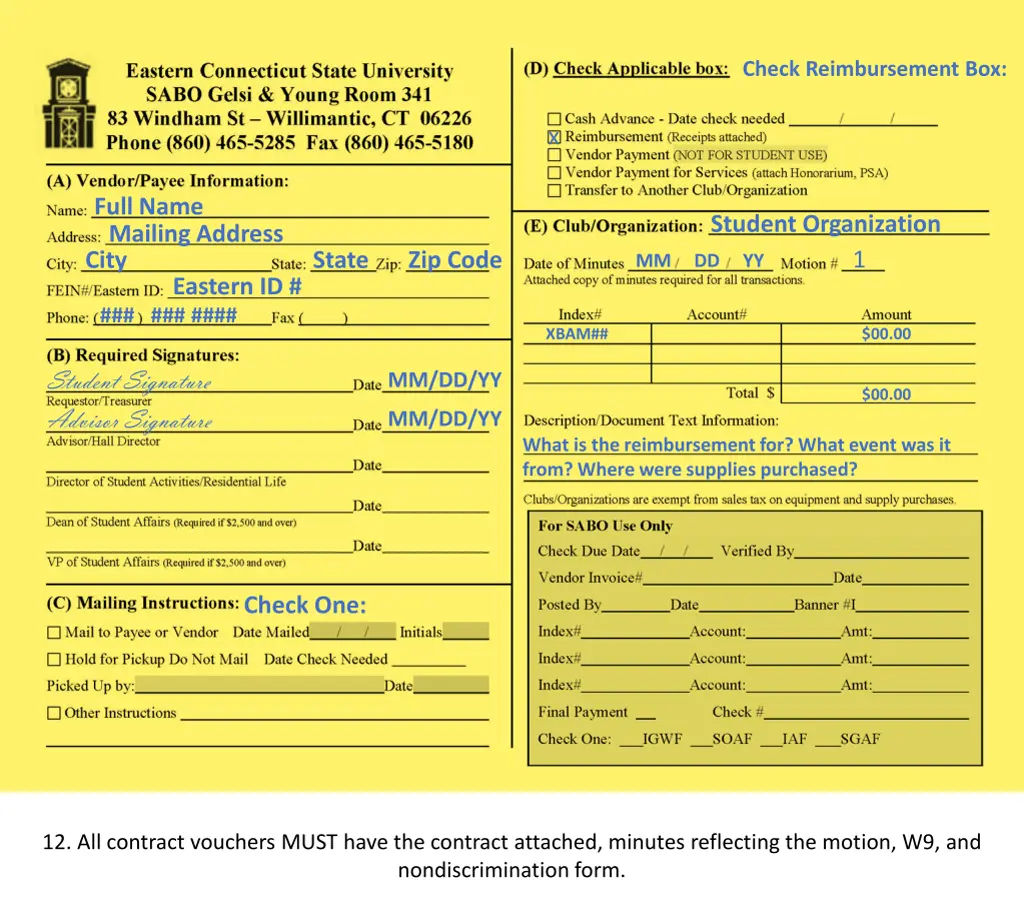 check reimbursement box 4