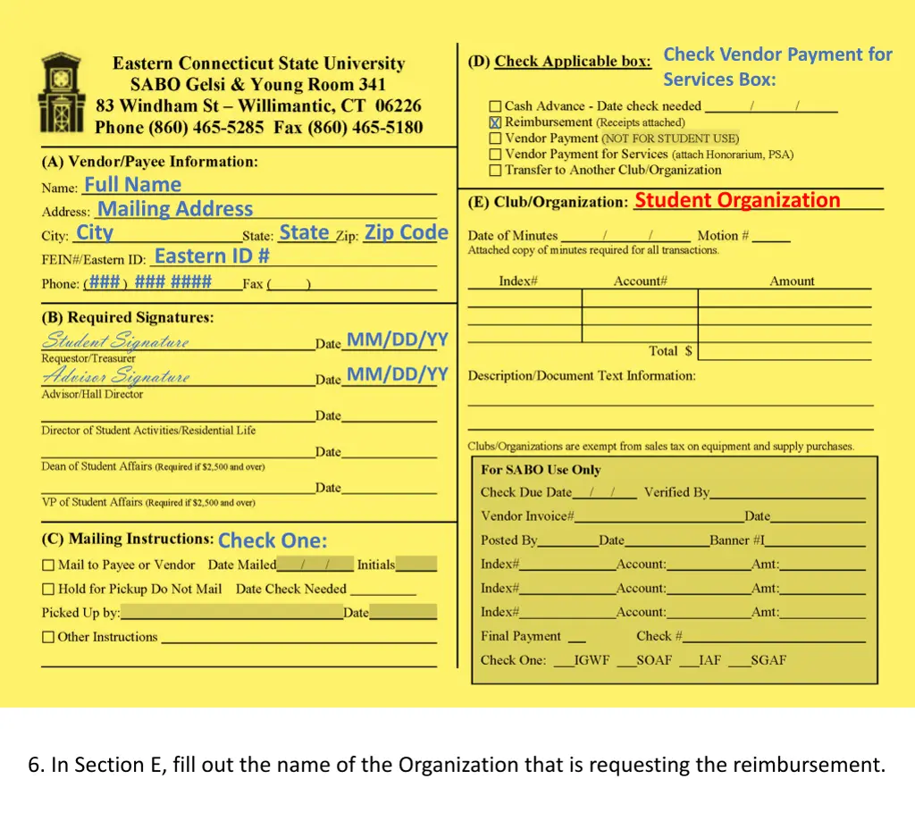 check vendor payment for services box 1