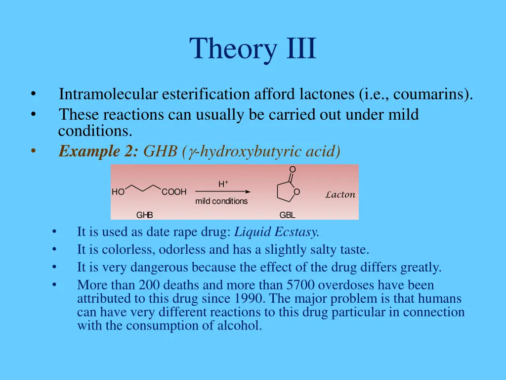 theory iii