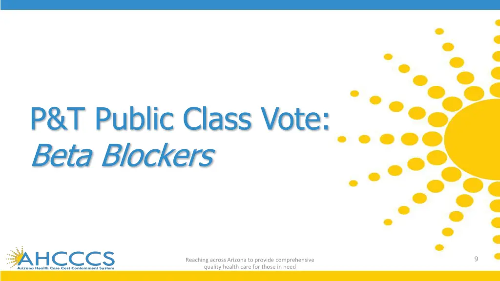 p t public class vote beta blockers