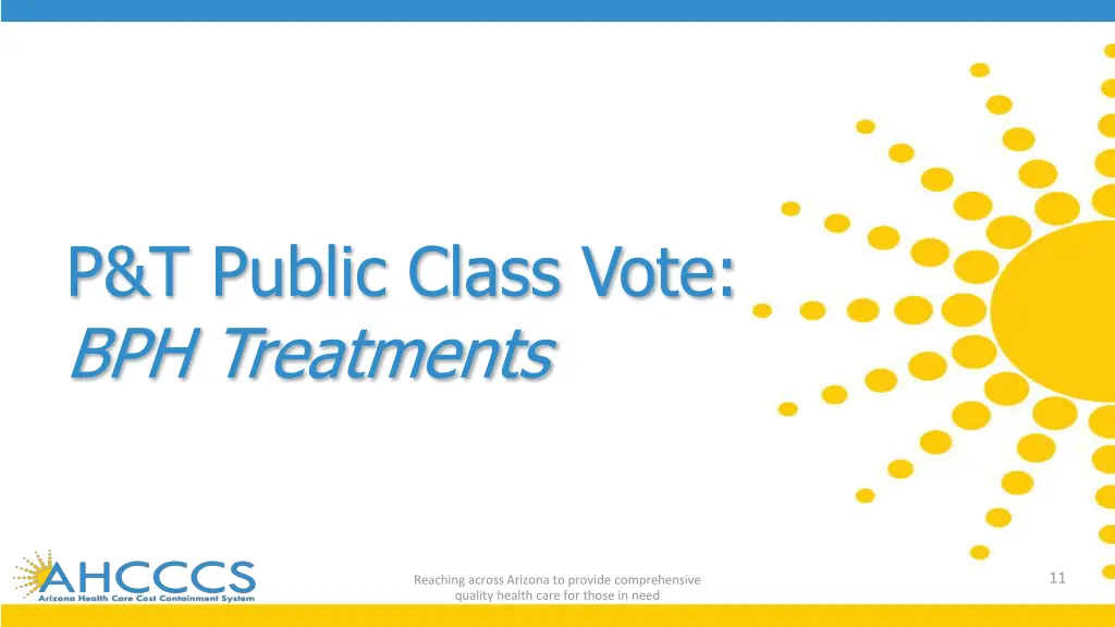 p t public class vote bph treatments