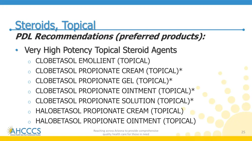 steroids topical pdl recommendations preferred 3