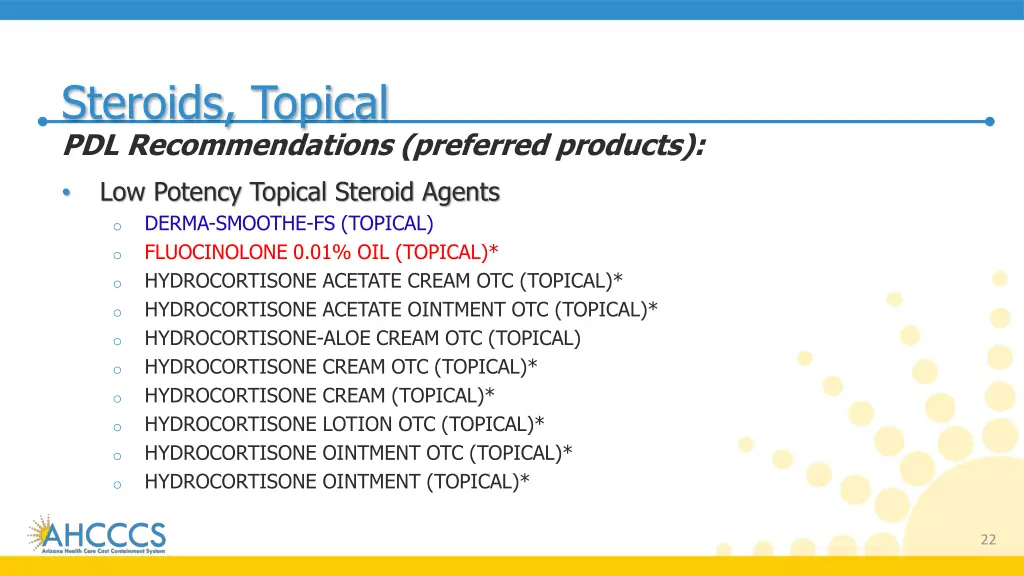 steroids topical pdl recommendations preferred