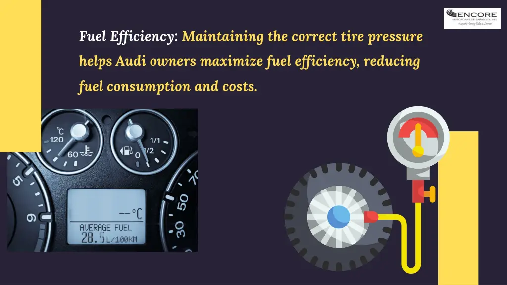 fuel efficiency maintaining the correct tire