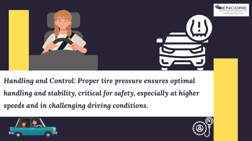 handling and control proper tire pressure ensures