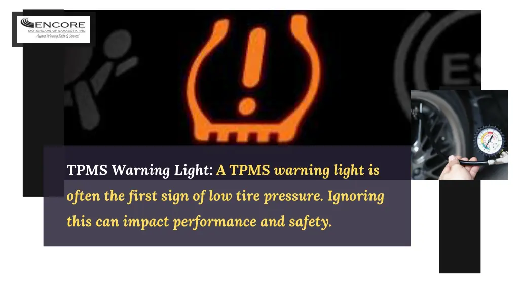 tpms warning light a tpms warning light is often