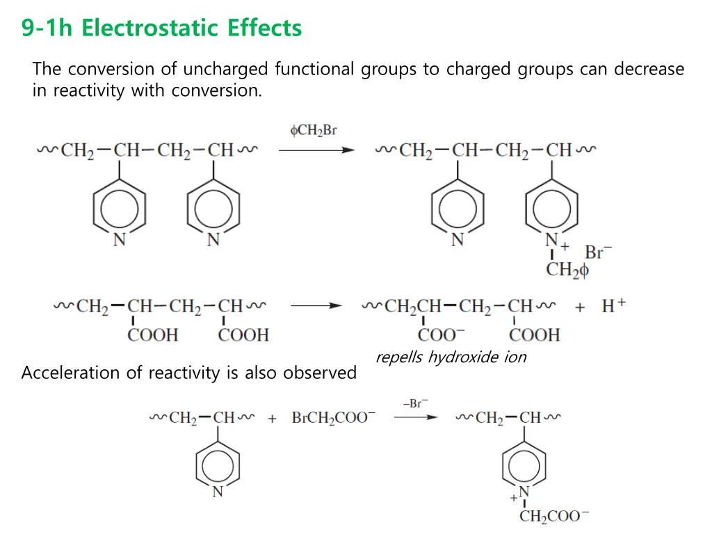 9 1h electrostatic effects