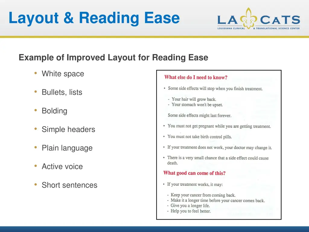 layout reading ease 1